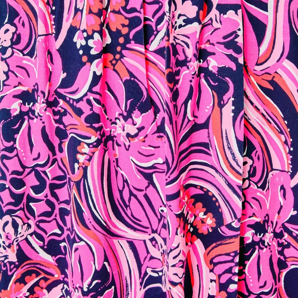✨2x HP✨Lilly Pulitzer Monico One-Shoulder Midi Dress NWT - Picture 7 of 11